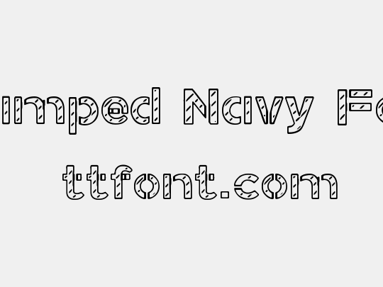 Stamped Navy Font 在线预览-免费下载 - 天天字体
