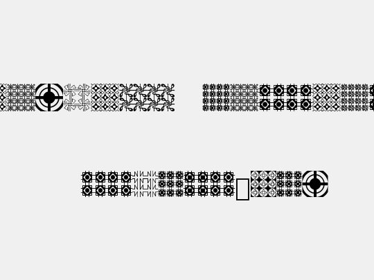 Seamless Patterns 在线预览-免费下载 - 天天字体